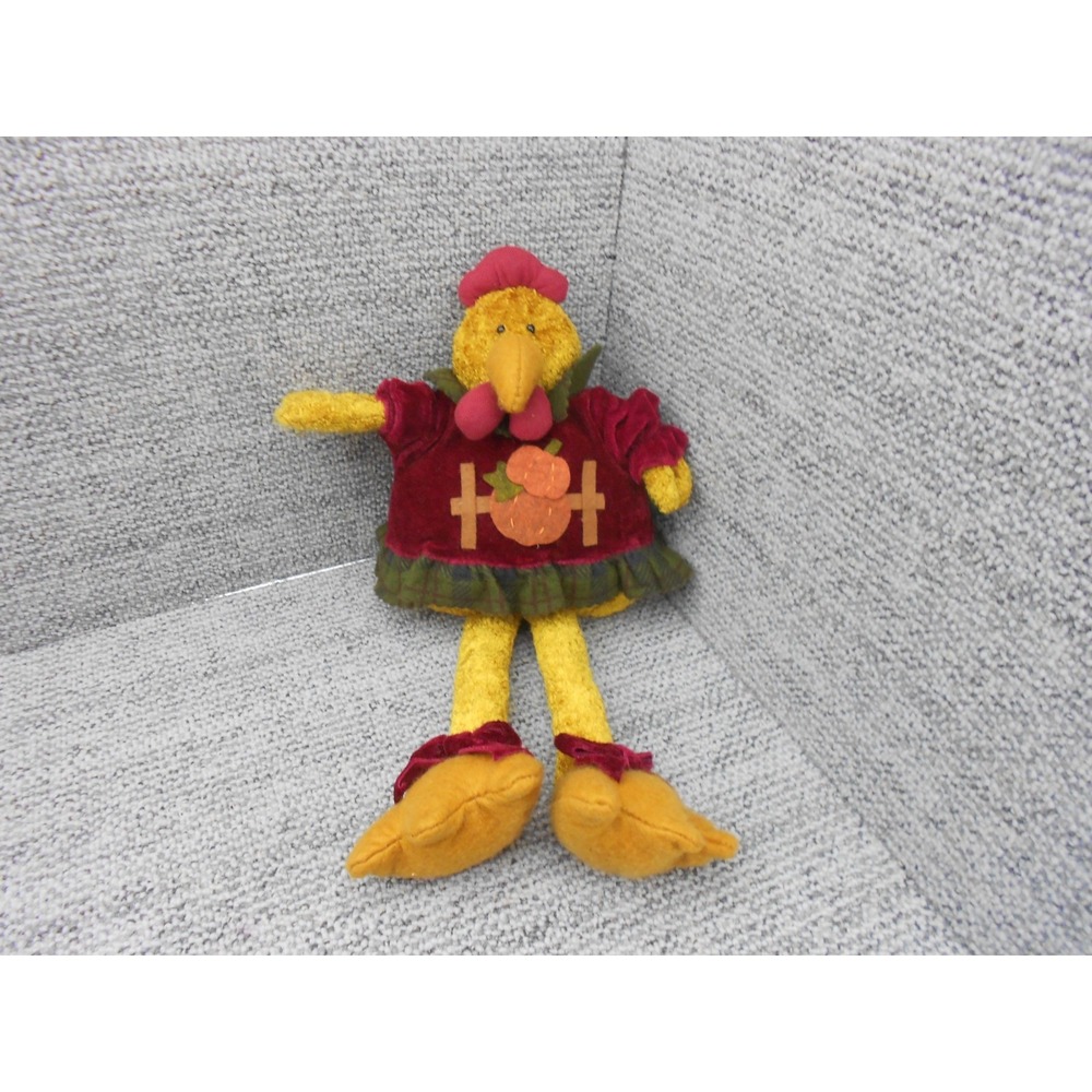 Dan Dee Collector's Choice 14" Girl Turkey Shelf Sitter Plush‎ Stuffed Animal